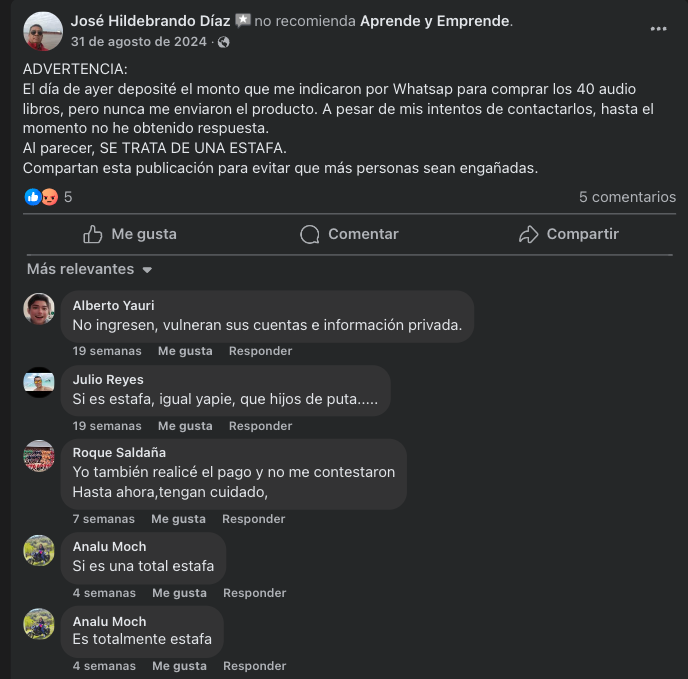 Estafa Denuncia